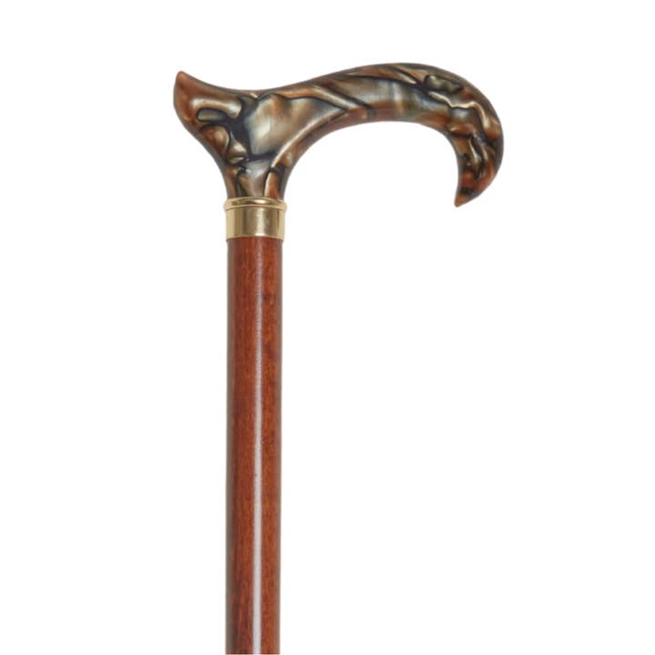 Derby acrílico marrón lustroso para venta al por mayor de Harvy Canes