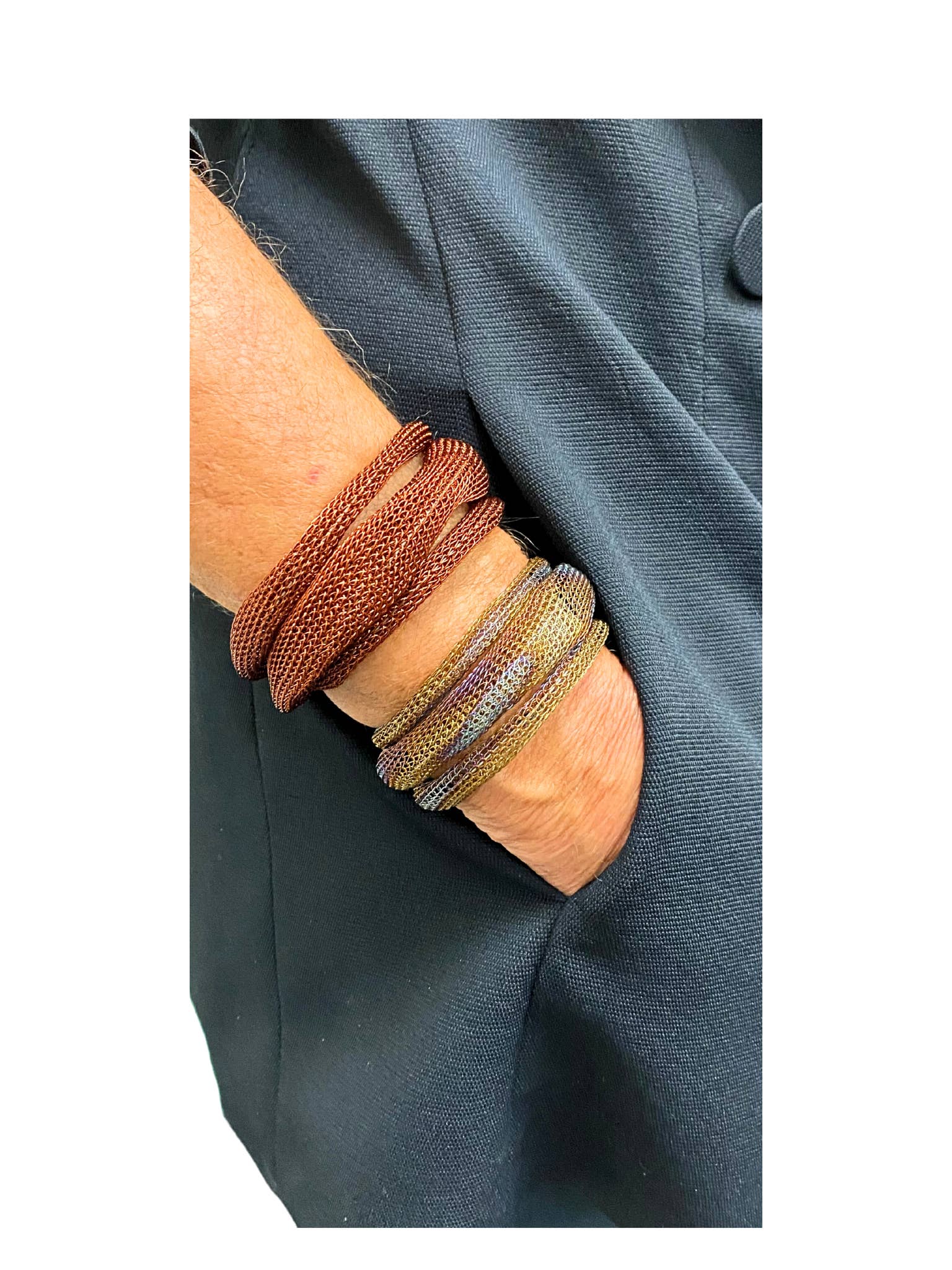 Bel-Eve - Wholesale Cuff bracelet - RUDI COPPER