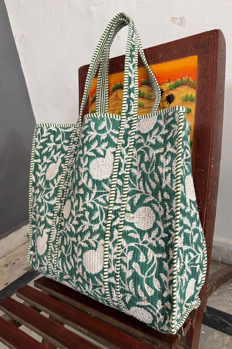 GYPSY STUDIO - Wholesale Shoulder Bag - Women's - Handmade Cotton Bag Block Printed Shoulder Bag Shopping Bags1