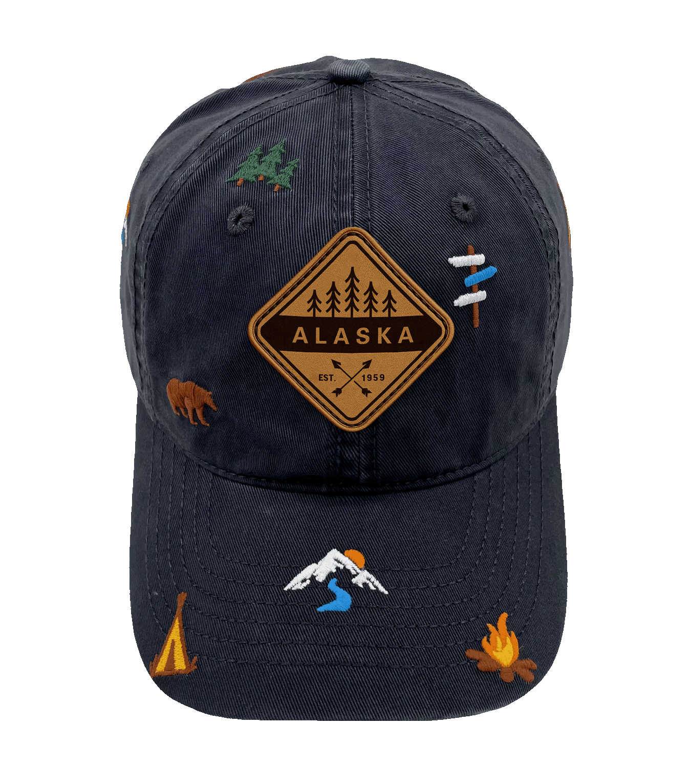 Northern Icons Creations INC - Wholesale Baseball Cap - Unisex - Alaska Nature Hiking Baseball Cap for Campers and Wilderness Lovers3