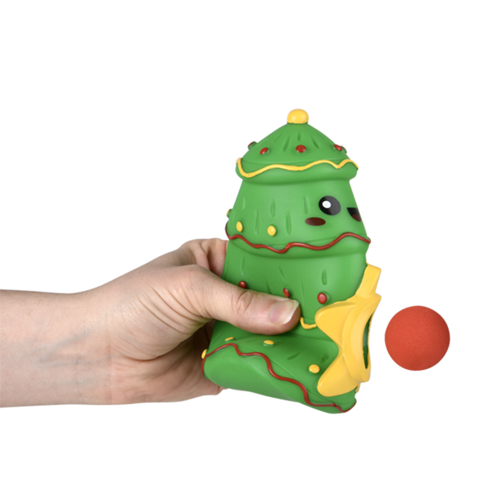 The Toy Network - Wholesale Classic Toy - Kids - CHRISTMAS TREE FOAM BALL BLASTER 5.5"4