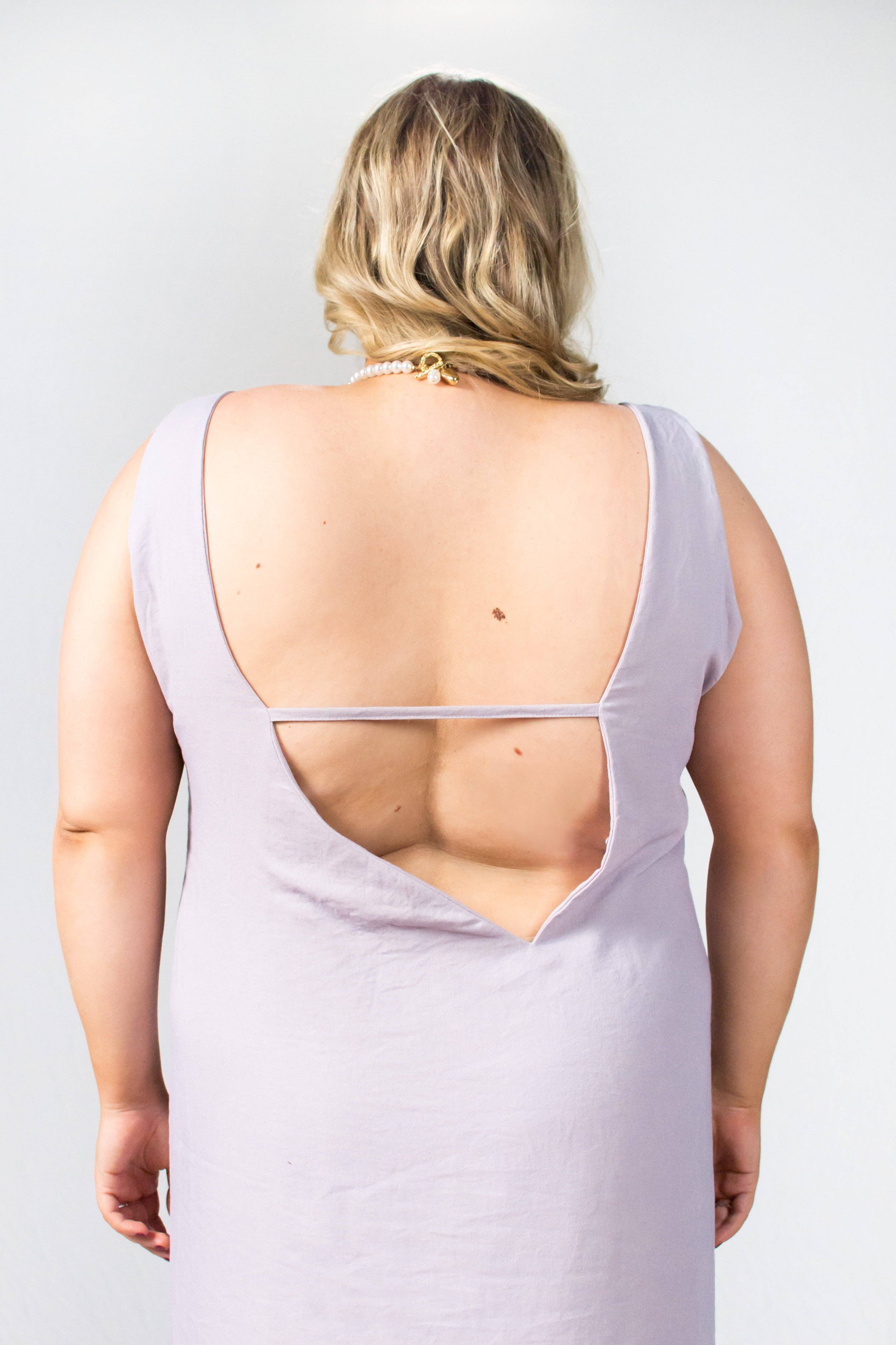 Lavender The Denise Dress for wholesale on Faire6