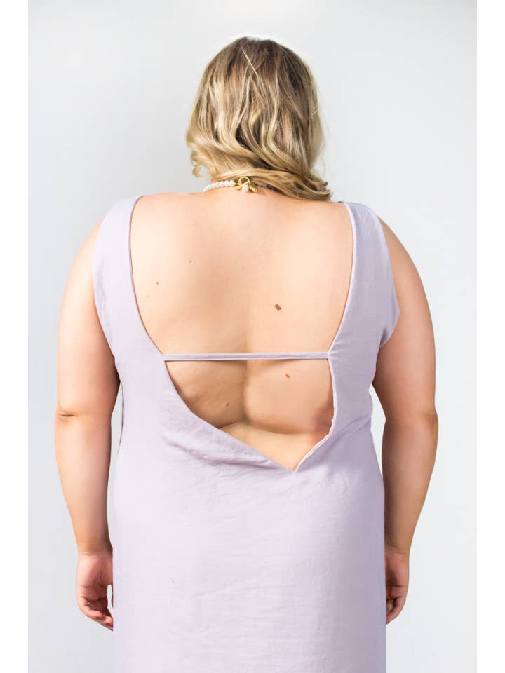 Lavender The Denise Dress for wholesale on Faire6