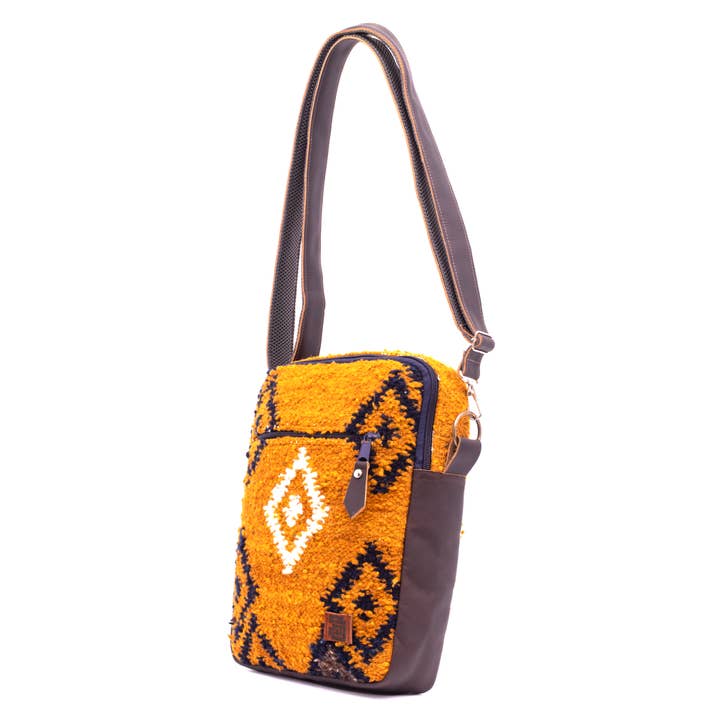 Fuego Traveler Bag for wholesale by Achiote Guatemalan Goods