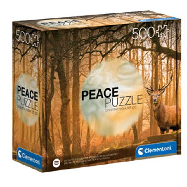Peace Puzzle - the Forest, 500 Pc Puzzle for wholesale by Creative Toy Company