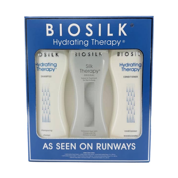 BioSilk Hydraterende Trio Set, Leave In, Shampoo, Conditioner voor wholesale door KT Supply