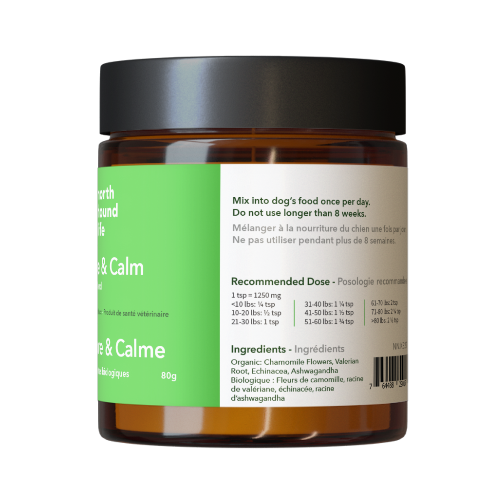 North Hound Life – wholesale Pet supplement – Dog – Balance & Calm | Natural Herbal Blend2