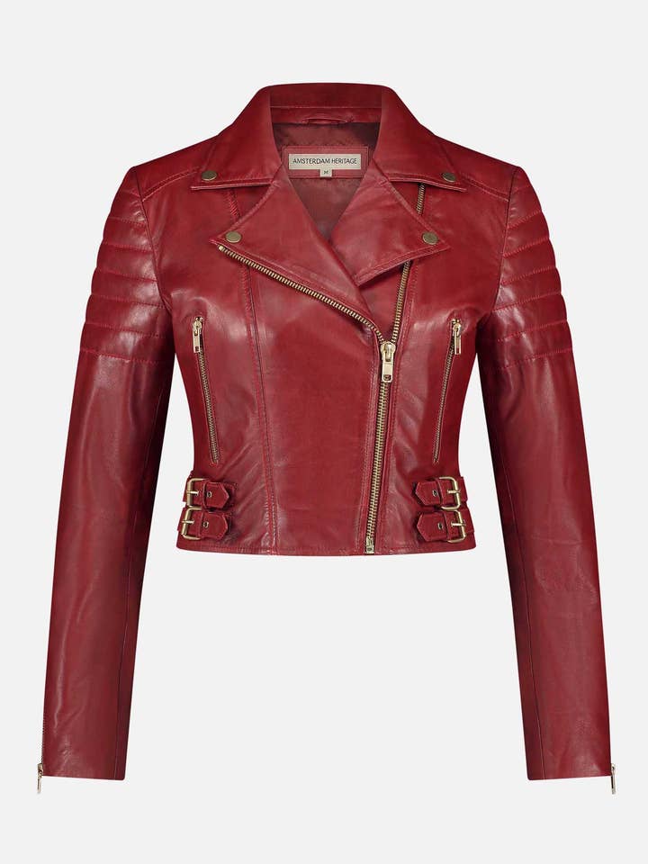 Eureka | Læder bikerjakke for engroshandel hos Amsterdam Heritage Belts, Bags, Apparel & Jackets EU