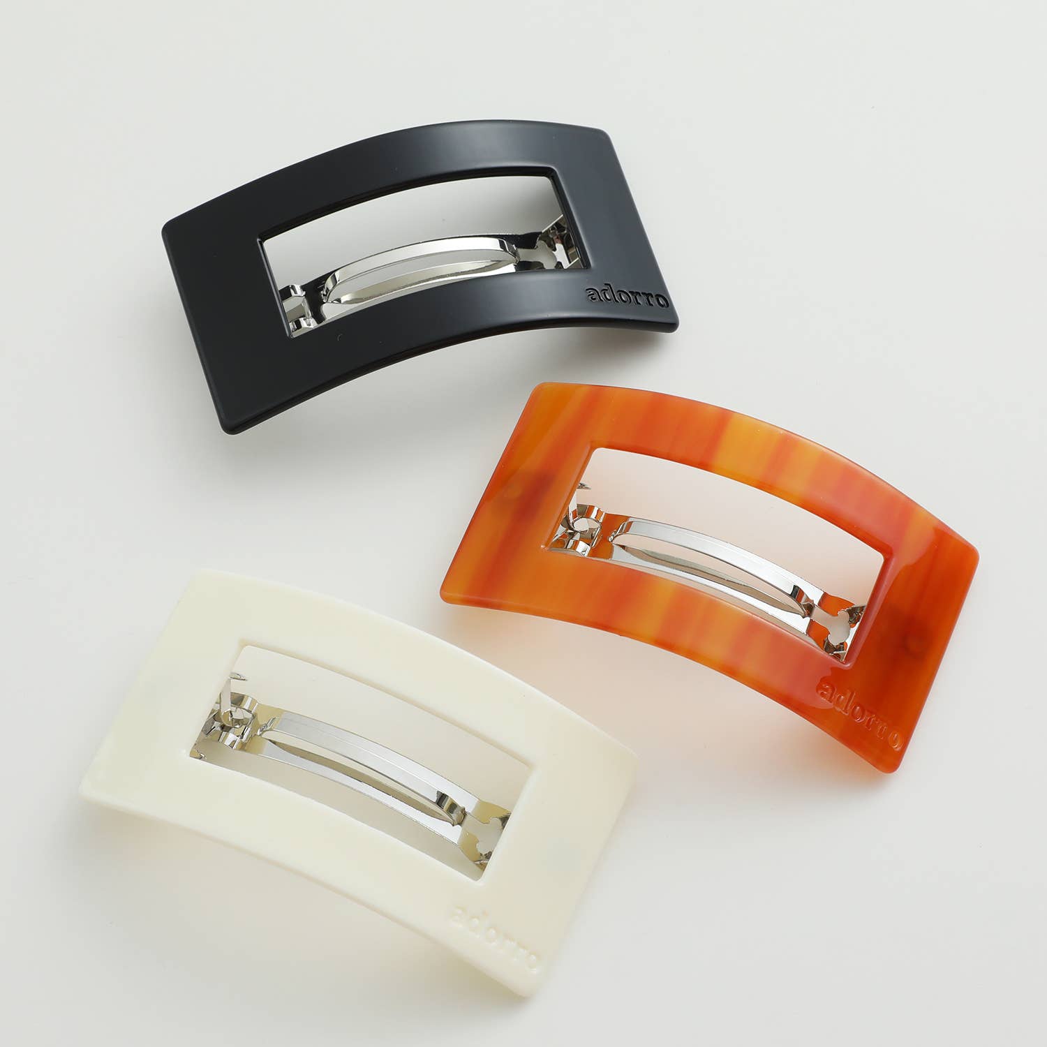 Assorted Colette | Classic Rectangle French Barrette  for wholesale on Faire0