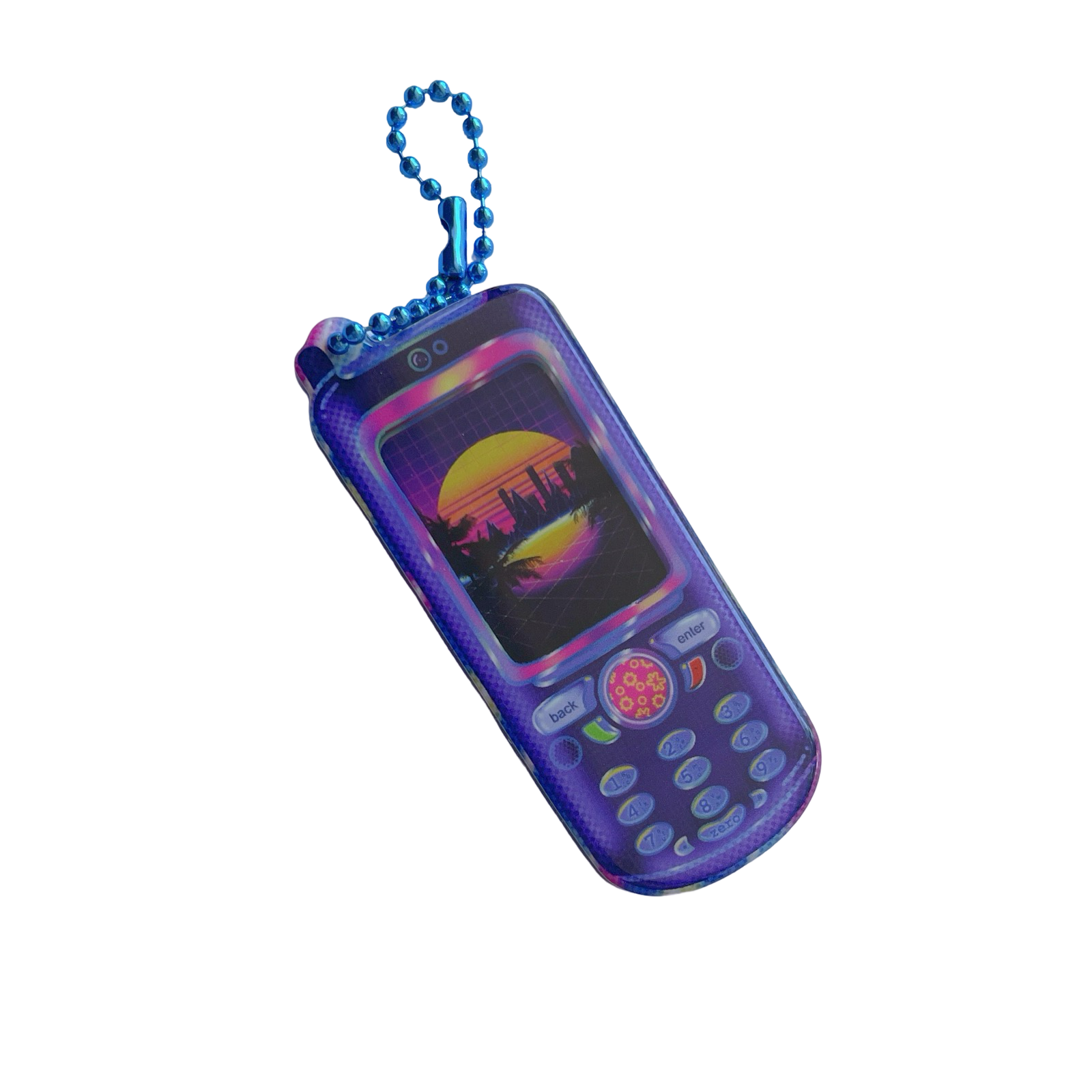 KityCrylics - Wholesale Keychain - Women's - KityCrylics Original Nakia Vaporwave Acrylic Keychain4