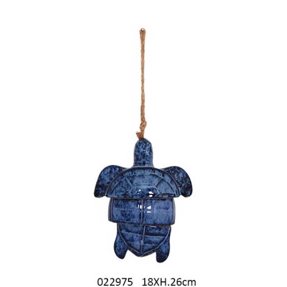 Turtle Chime 'Coast' 18 X 7.3 X H.26 cm for wholesale by Faye