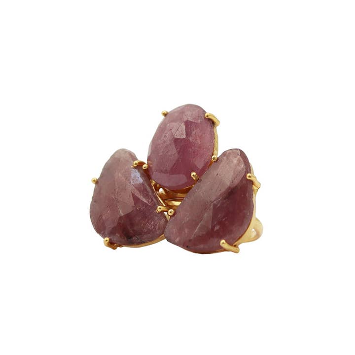 Spohn Ruby Mosaic Ring for wholesale by ACUS