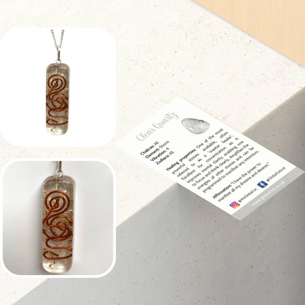 VIE – Großhandel Individueller Charm/Anhänger – Orgonit Reiki Anhänger, 3,5 cm5