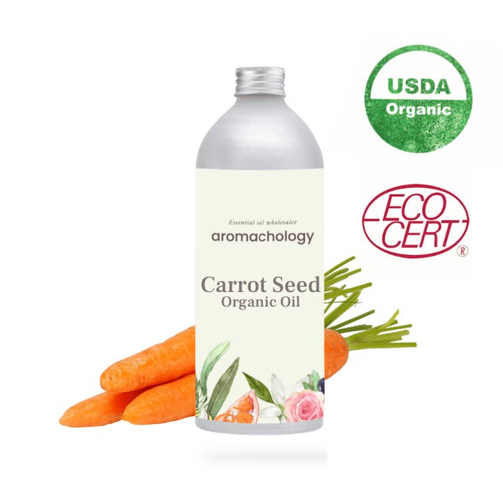 Olio di semi di carota biologico per la vendita all'ingrosso da parte di Aromachology