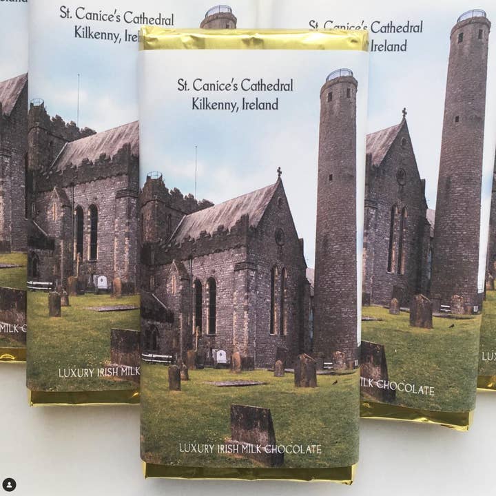 Sweet Living Kilkenny - Wholesale Chocolate Bar - CUSTOM Design 80g Bars - 100 minimum