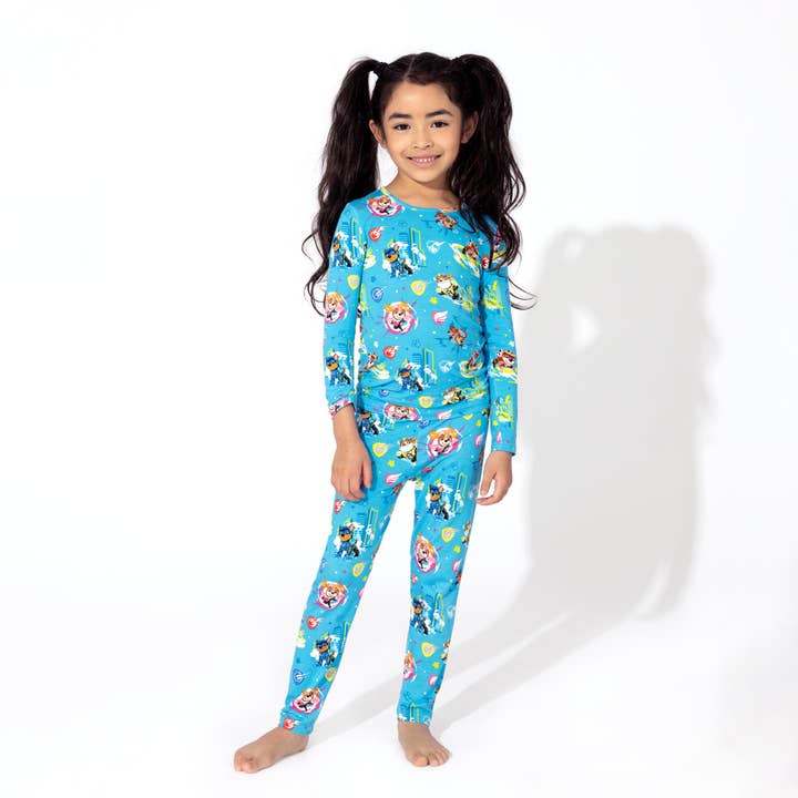 Bellabu Bear - Wholesale Sleepwear Set - Kids - PAW Patrol Mighty Movie - Mighty Pups Kids Bamboo Pajamas