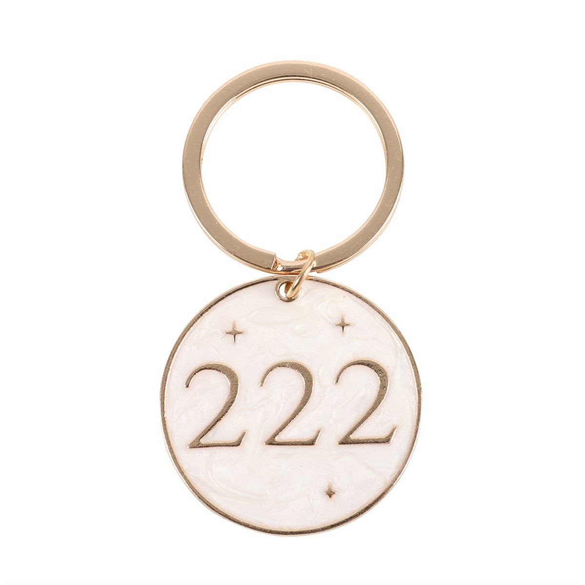 Green Tree – wholesale Keychain bracelet – 222 Angel Number Keyring1