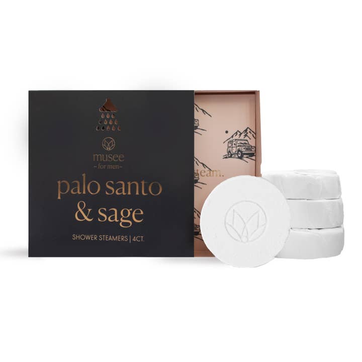 Musee - Wholesale Shower Steamer/Bomb - Palo Santo & Sage Shower Steamers