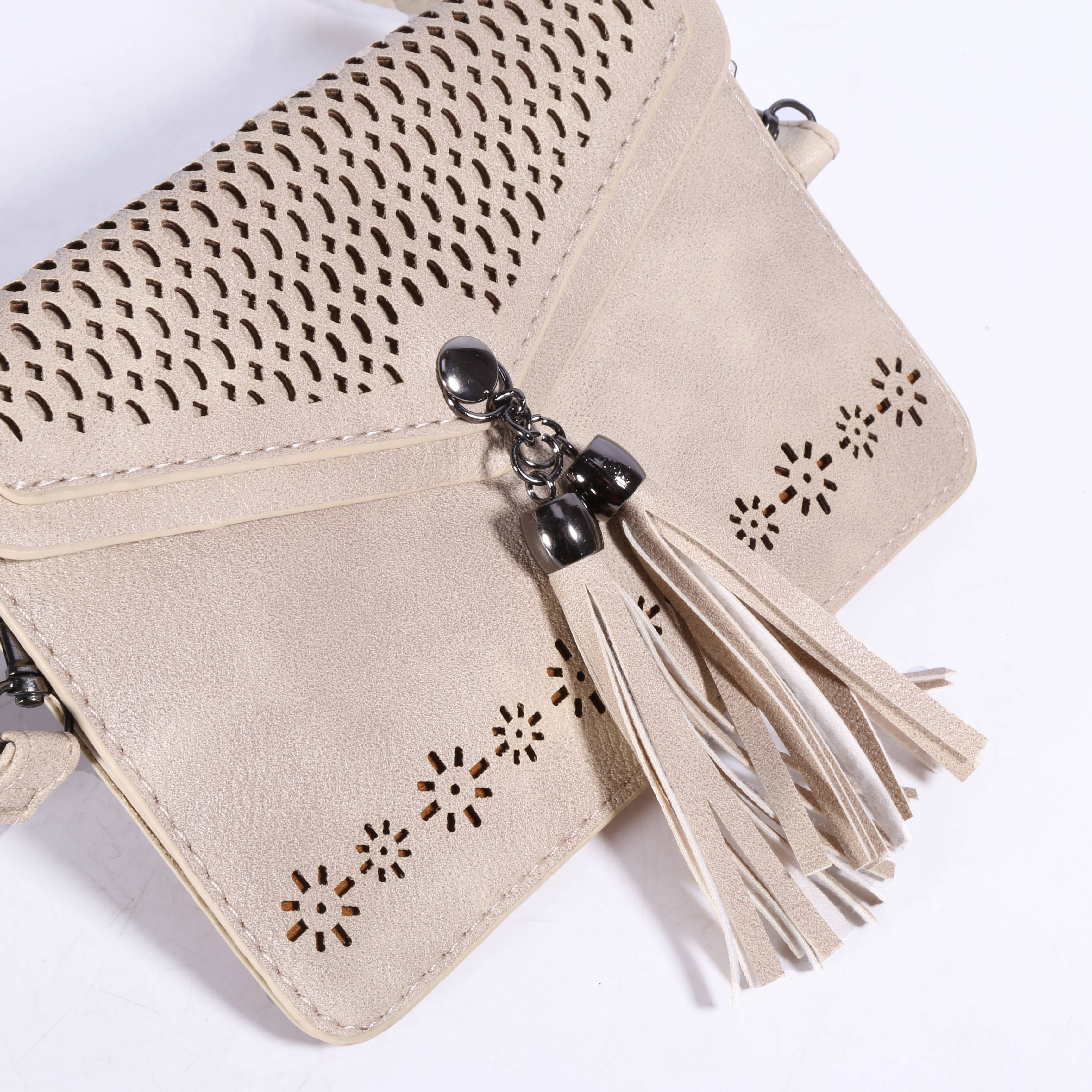 Tourtiwi - Wholesale Shoulder Bag - Women's - Women Small Purse Boho Tassel Shoulder Bag8
