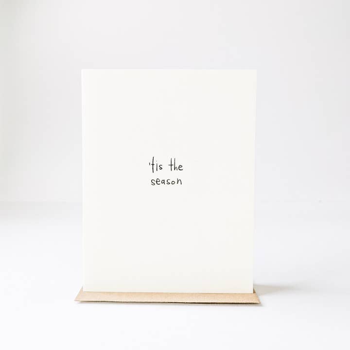 Social Anxiety Card for wholesale by under the stairs paper co.