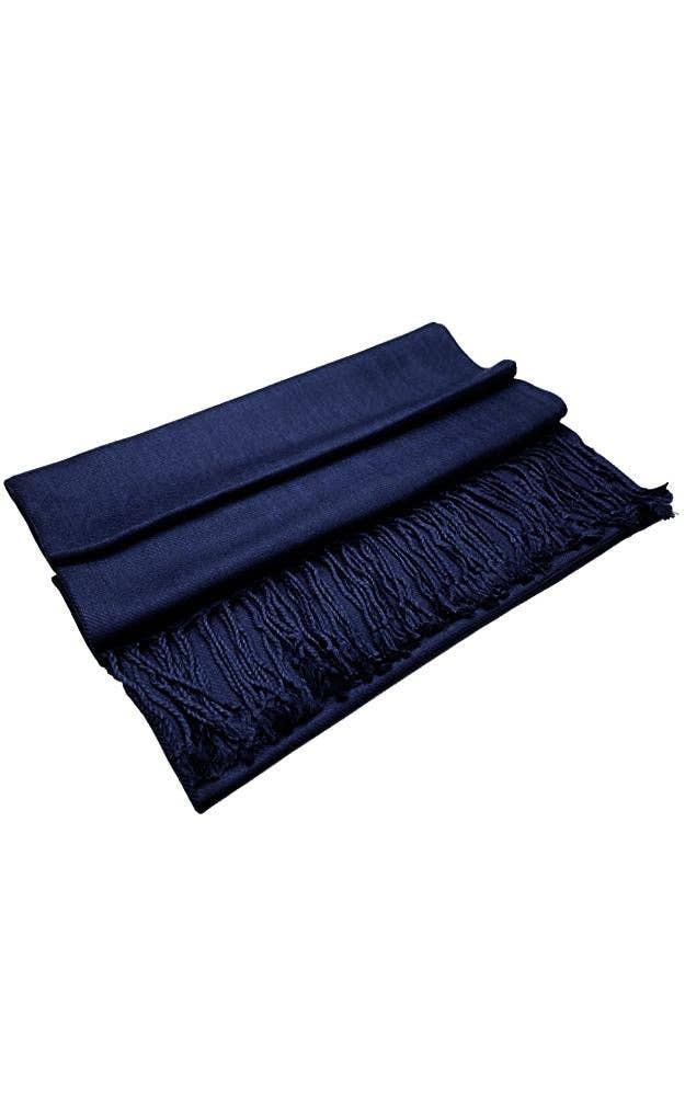 Jasper Trading LLC – Großhandel Schal – Damen – C05 - Einteiler Marineblau Fashion Pashmina Schal Schal1