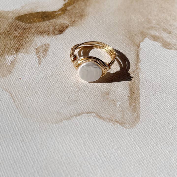 Nested Pearl Ring for wholesale by MADE for you