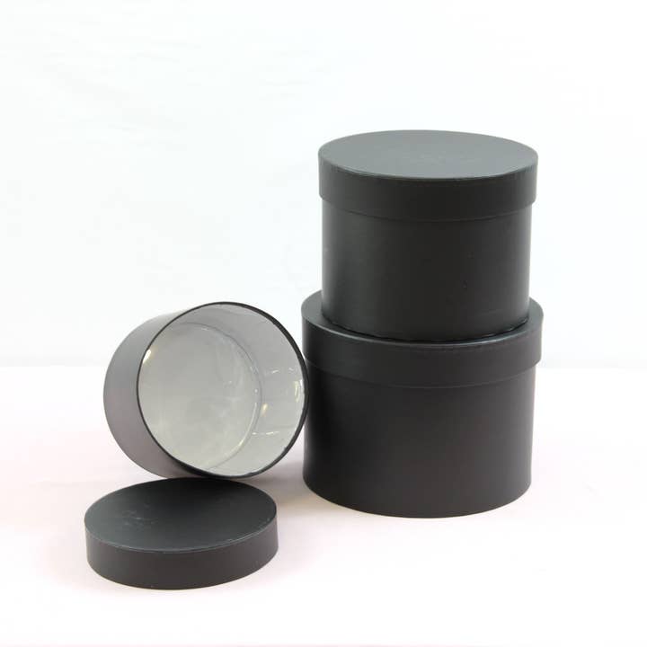 Elegant Design Supply - Wholesale Gift Box - Classic Round Flower Hat Box with Liner Included