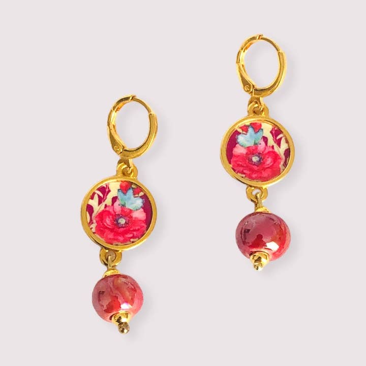 „The Poppy Garden“ øreringe for engroshandel hos JULIE COLLEONI