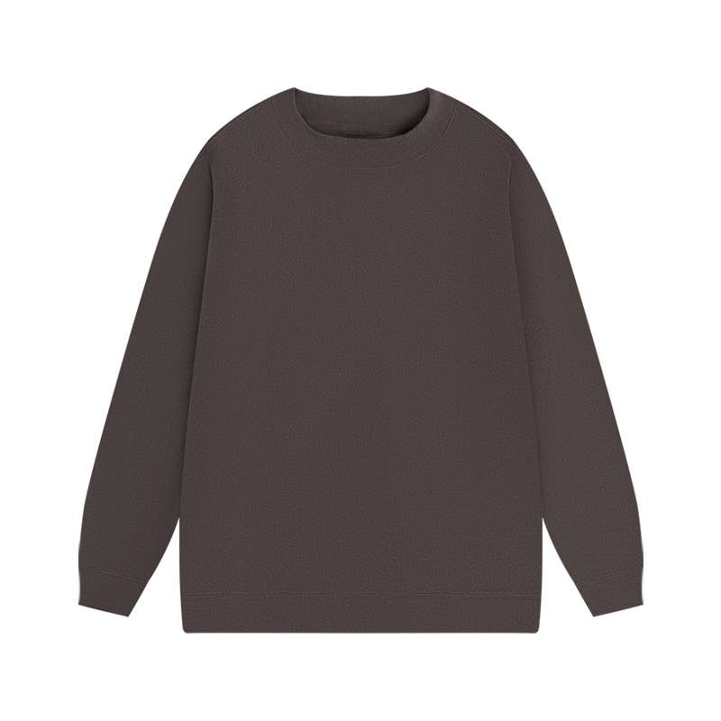 Rosa Clothing - Wholesale T-Shirt - Women's - Basic Loose casual crewneck t-shirt long sleeve Sweatshirt2