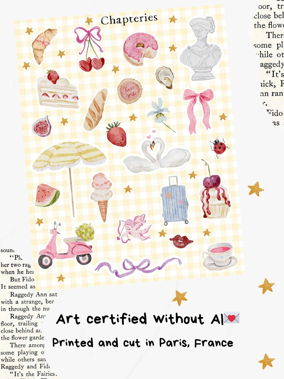 Chapteries - Wholesale Sticker - Sticker sheet - Summer - S-2701