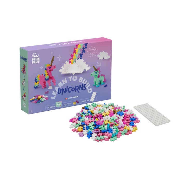 Kontiki - Wholesale Build-a-Toy - Kids - 275Pcs Unicorn Discovery Kit - Construction Game PLUS PLUS2