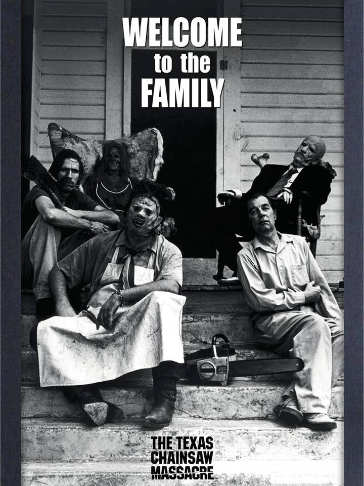 Texas Chainsaw Massacre - Welcome to the Family 11x17 Framed Print for wholesale by Pyramid America