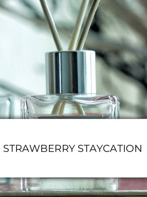 Strawberry Staycation Diffusers for wholesale by HomeBody Essentials