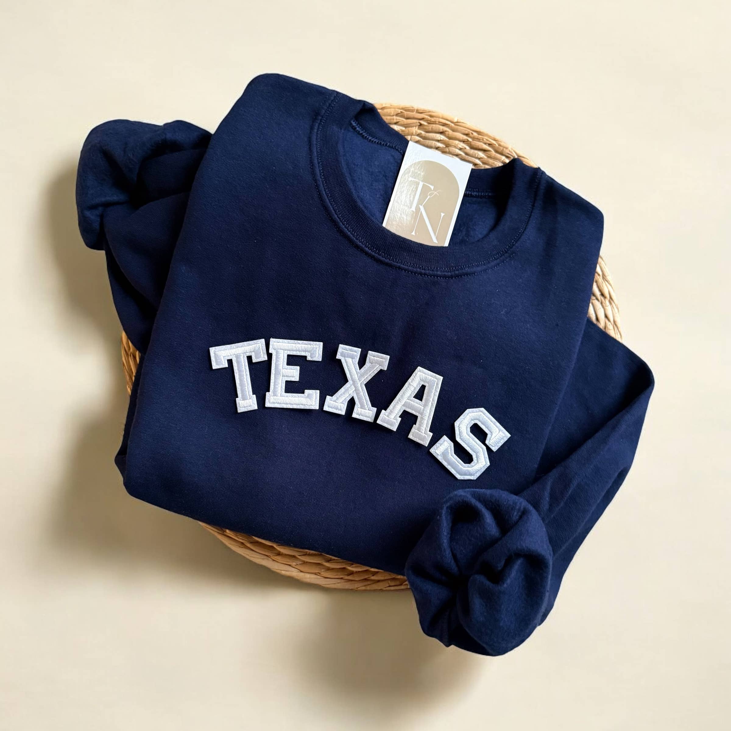 Threads And Needles, INC. - Wholesale Sweatshirt - Unisex - TEXAS Retro Sweatshirt, Texas Apparel3