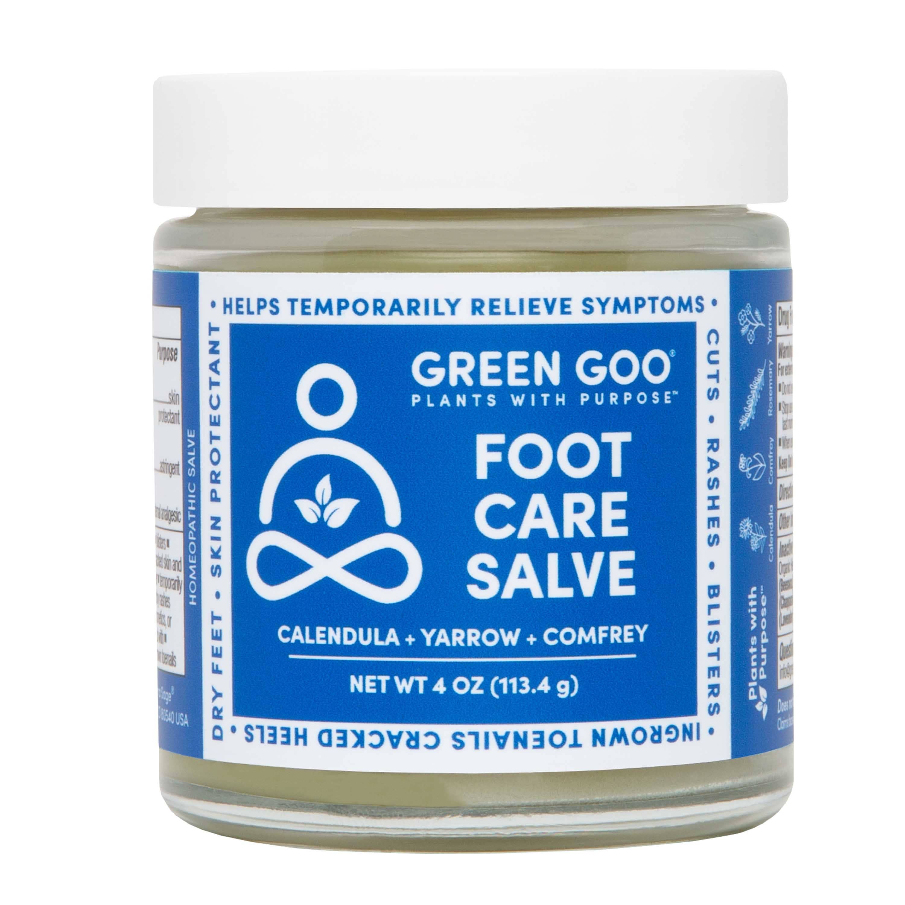 Green Goo by Sierra Sage Herbs - Wholesale Healing Salve/Balm/Cream - Foot Care Jar0