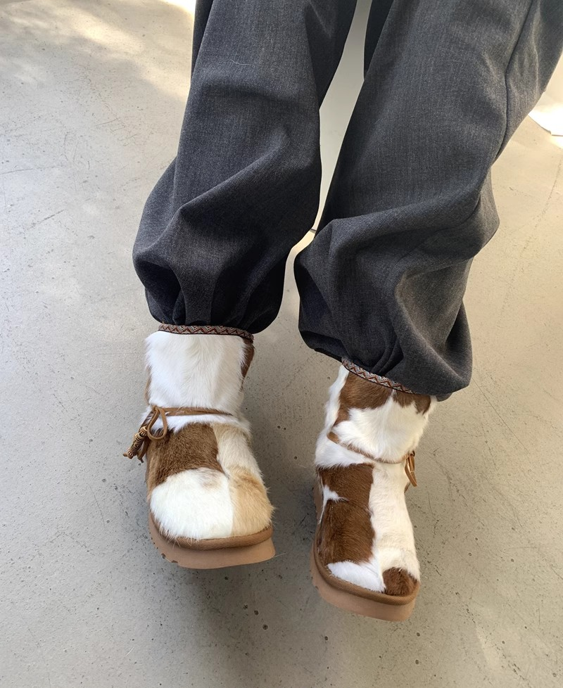 MOGSki LLC – wholesale Snökängor - Dam – Damers avslappnade och mångsidiga varma enkla snöstövlar15