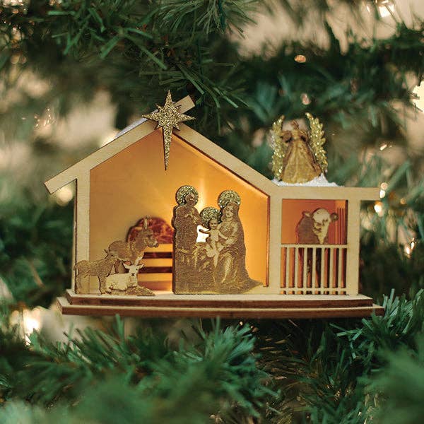 Ginger Nativity-GC122 for wholesale by Old World Christmas