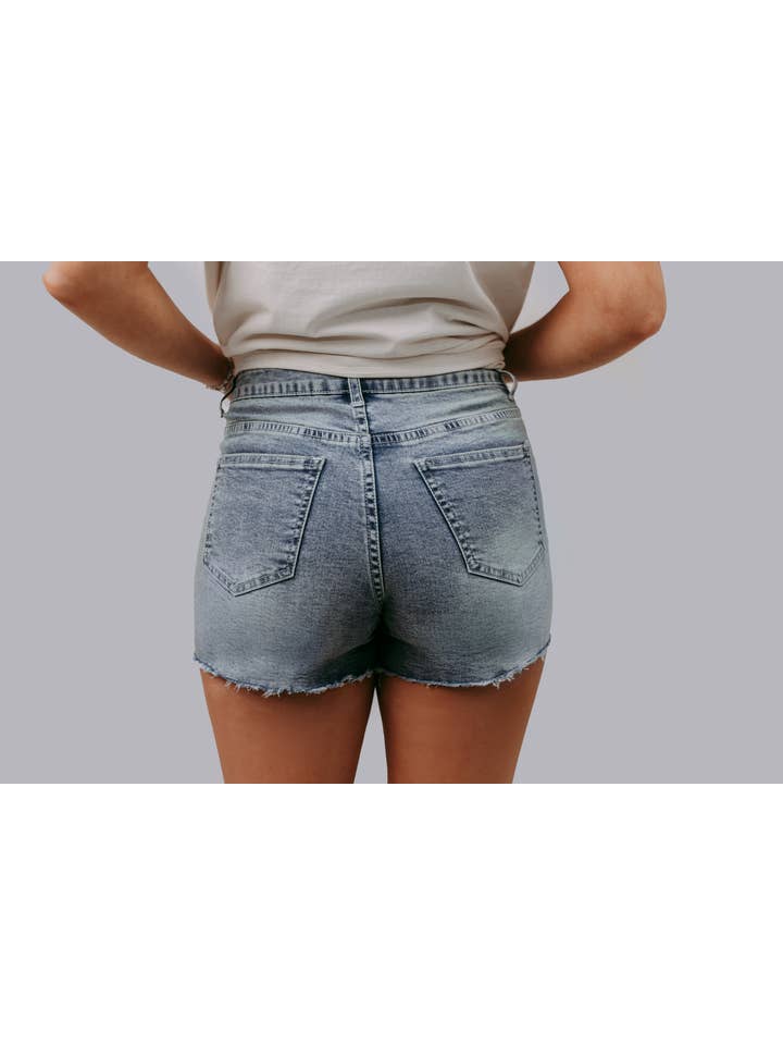 MK634 Stud Denim Shorts for wholesale on Faire3