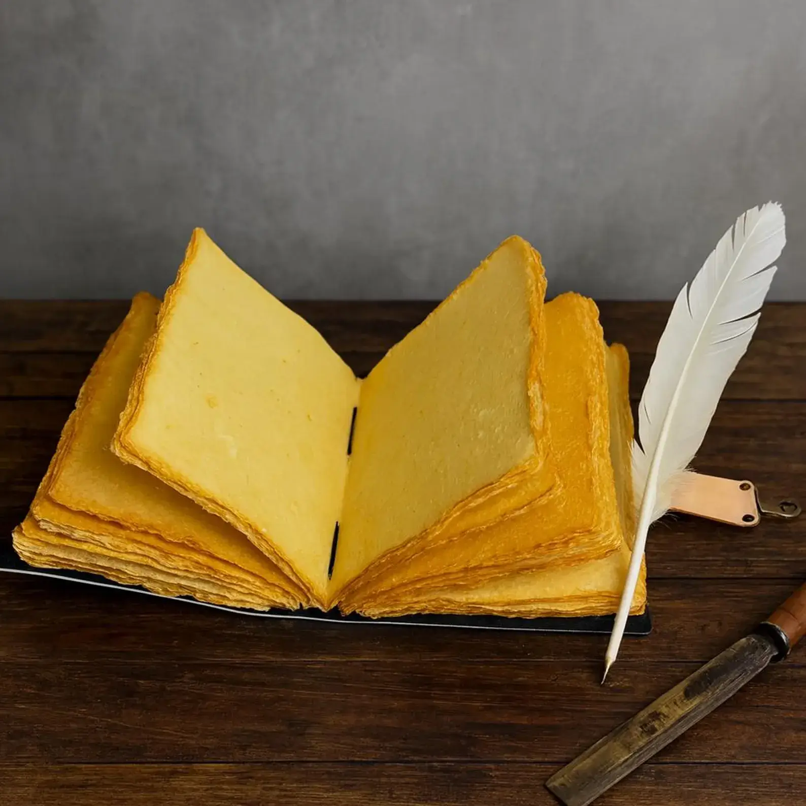 MNM HANDICRAFTS – wholesale Journal/diary – Owl and Raven Leather Journal – Handmade Grimoire Notebook 3