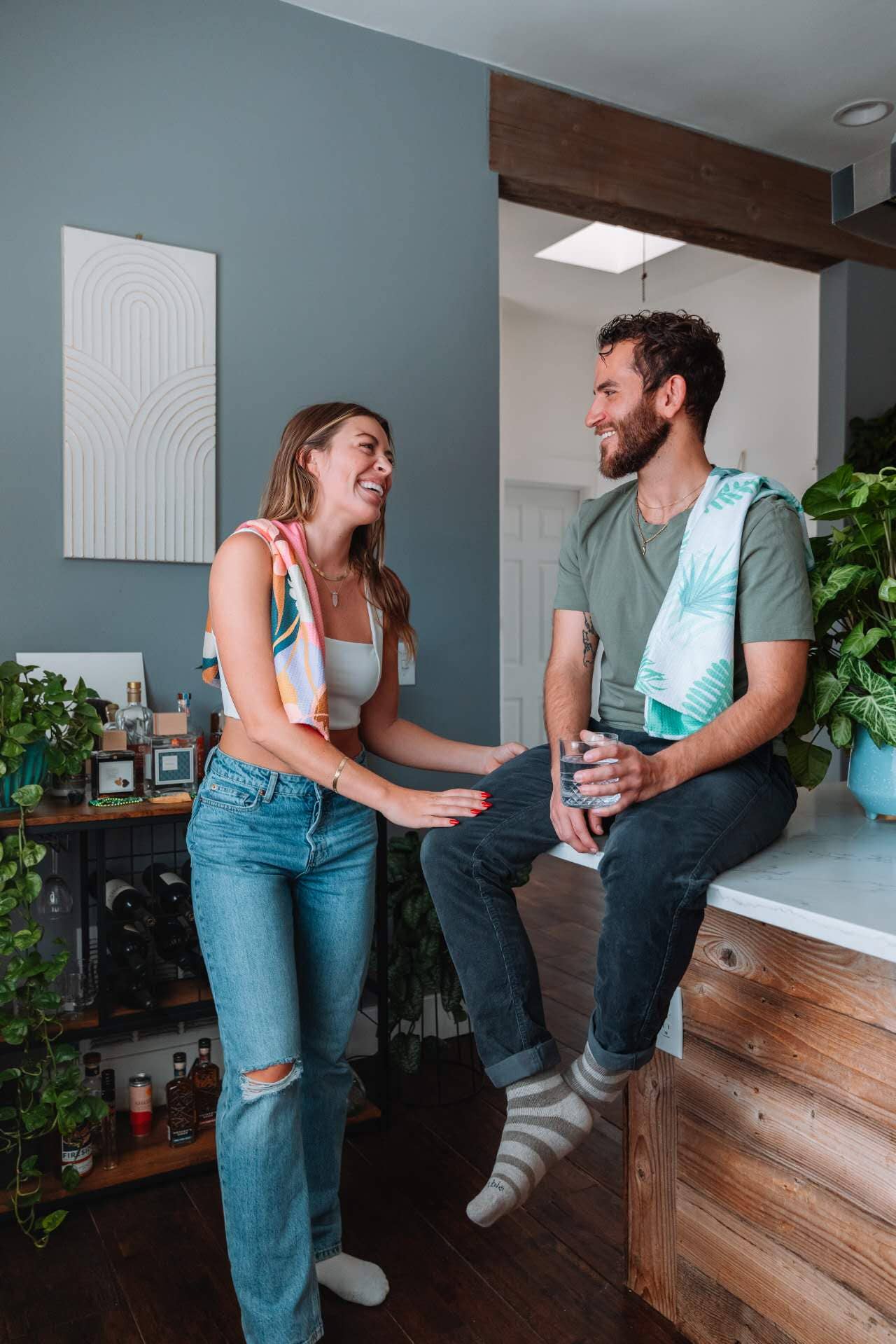 RHB HAWAII – wholesale Tea towel – Hibiscus Bloom Tea Towel5