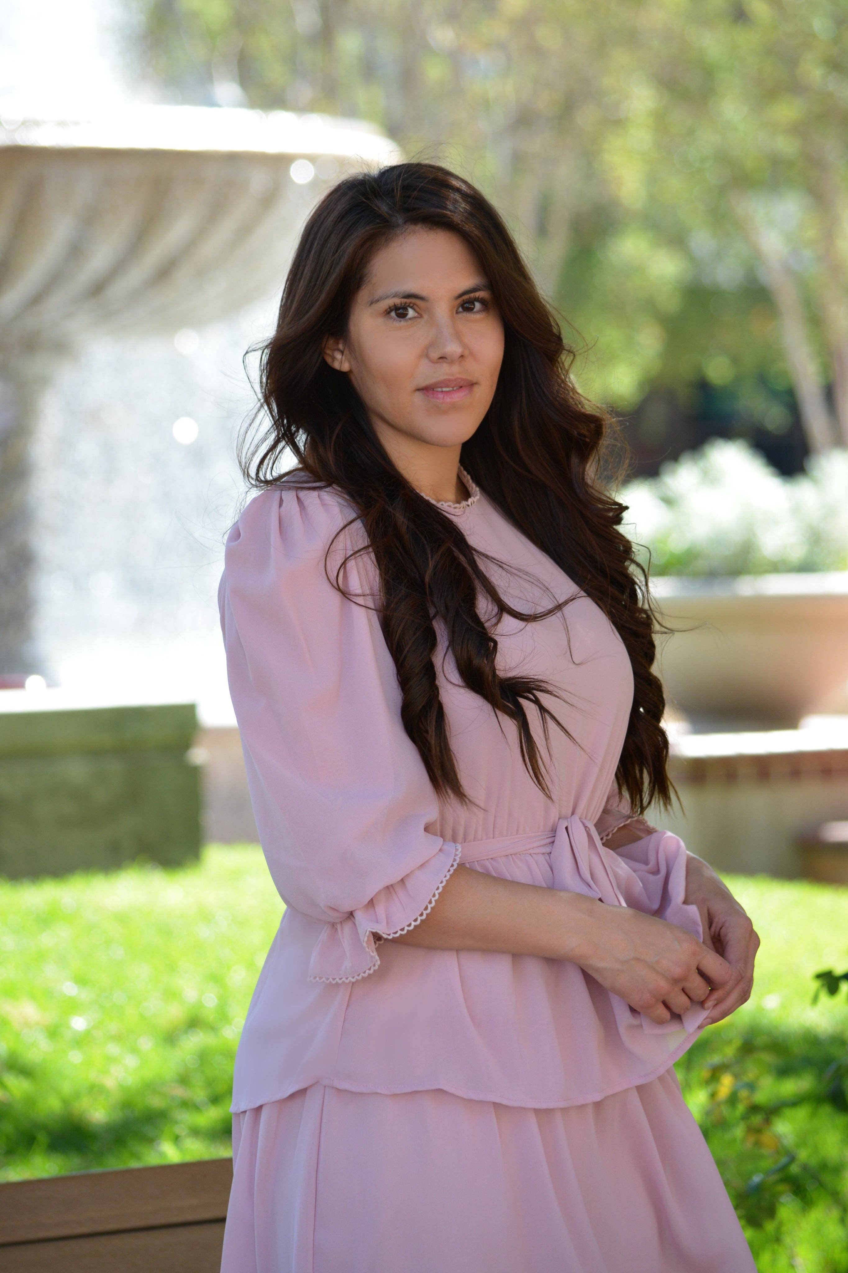 Skirt Society - Wholesale Dress - Women's - Madrid Pink Ruffled Dress4