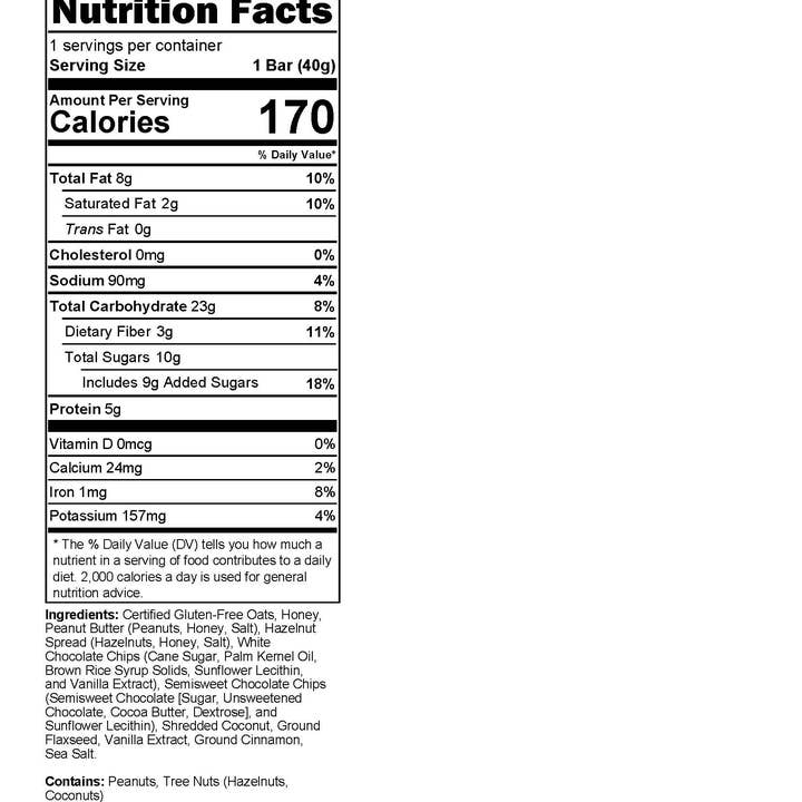 P&TY Granola Co. - Wholesale Snack Bar - Golden Rule Granola Bar: White Chocolate, Chocolate, Coconut5