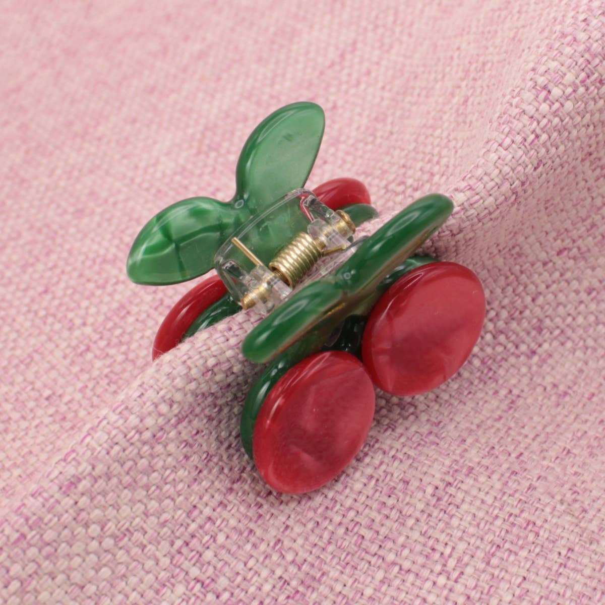 ZAD - Wholesale Hair Clip - Women's - Fruit Bowl Accents Cherry Hairclip2