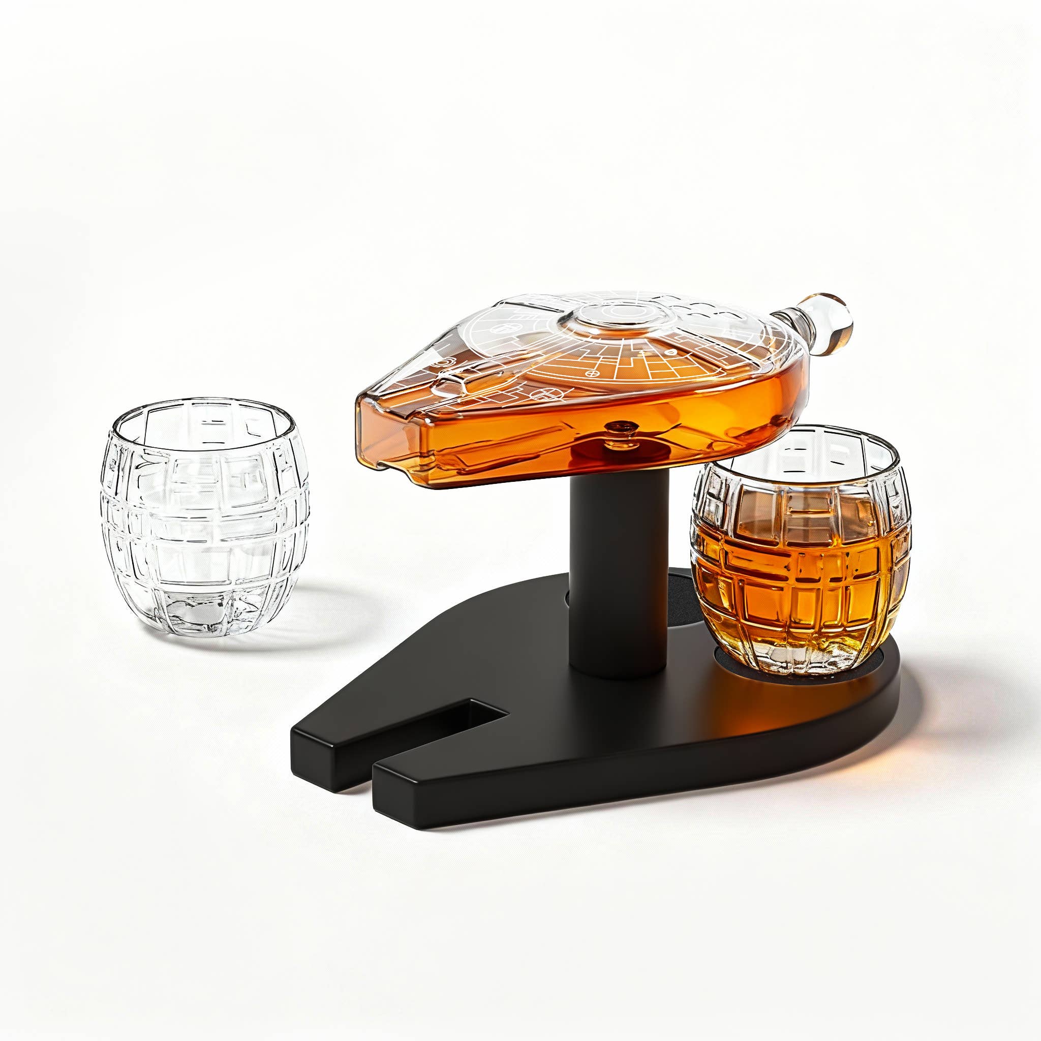 The Wine Savant /  Khen Glassware – wholesale Dekanter – Galaktisk kryssare sci-fi karaffset1