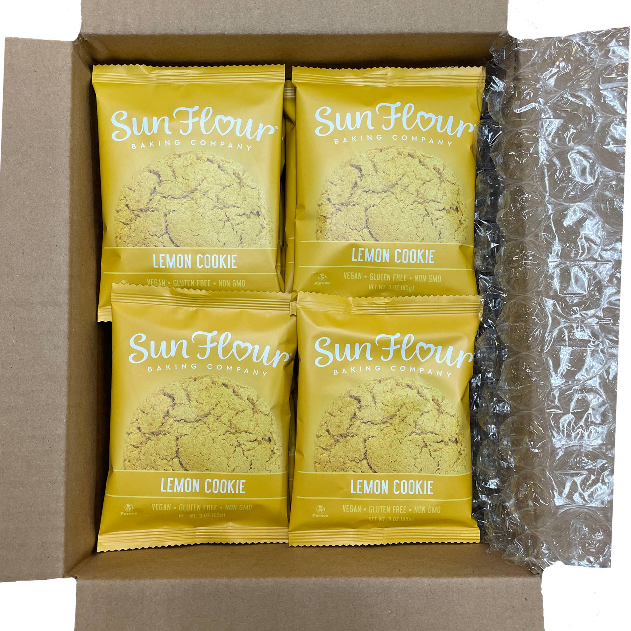 Sun Flour Baking Company - Vente Biscuits - Cookie au citron sans gluten 3oz 12/boîte4