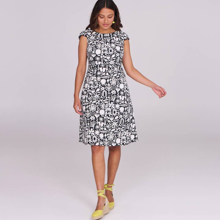 Abito Gia Bush Bloom Mono per la vendita all'ingrosso da parte di ella & sunday