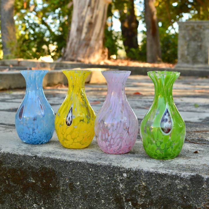 Via Graceffo - Wholesale Vaas - Kleine vaas van Murano-glas Fiori, gemaakt in Italië12