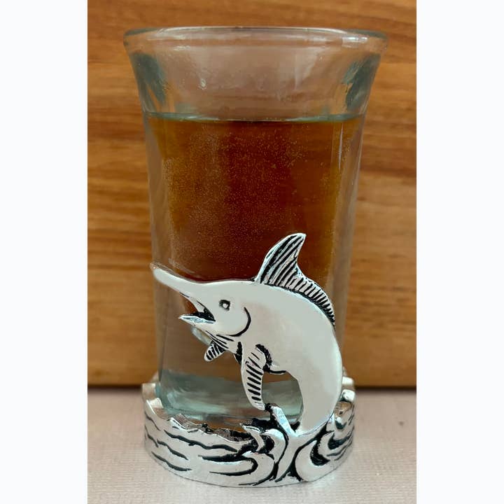 Marlin Shot Glass for wholesale by Basic Spirit