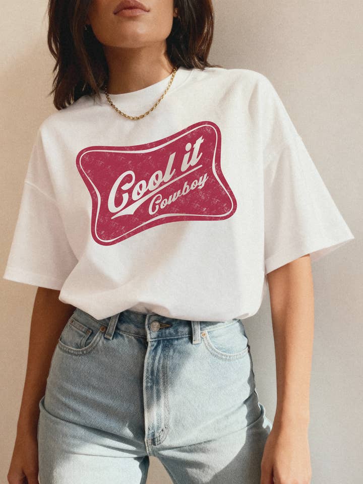 Cool It Cowboy Graphic Tee and other Purchase Wholesale cool it cowboy. Free Returns & Net 60 Terms on Faire trending on Faire.