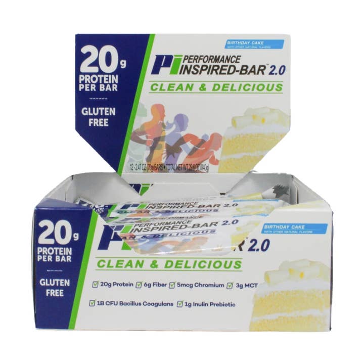 Inspired Bar 2.0 Birthday Cake for wholesale by Performance Inspired